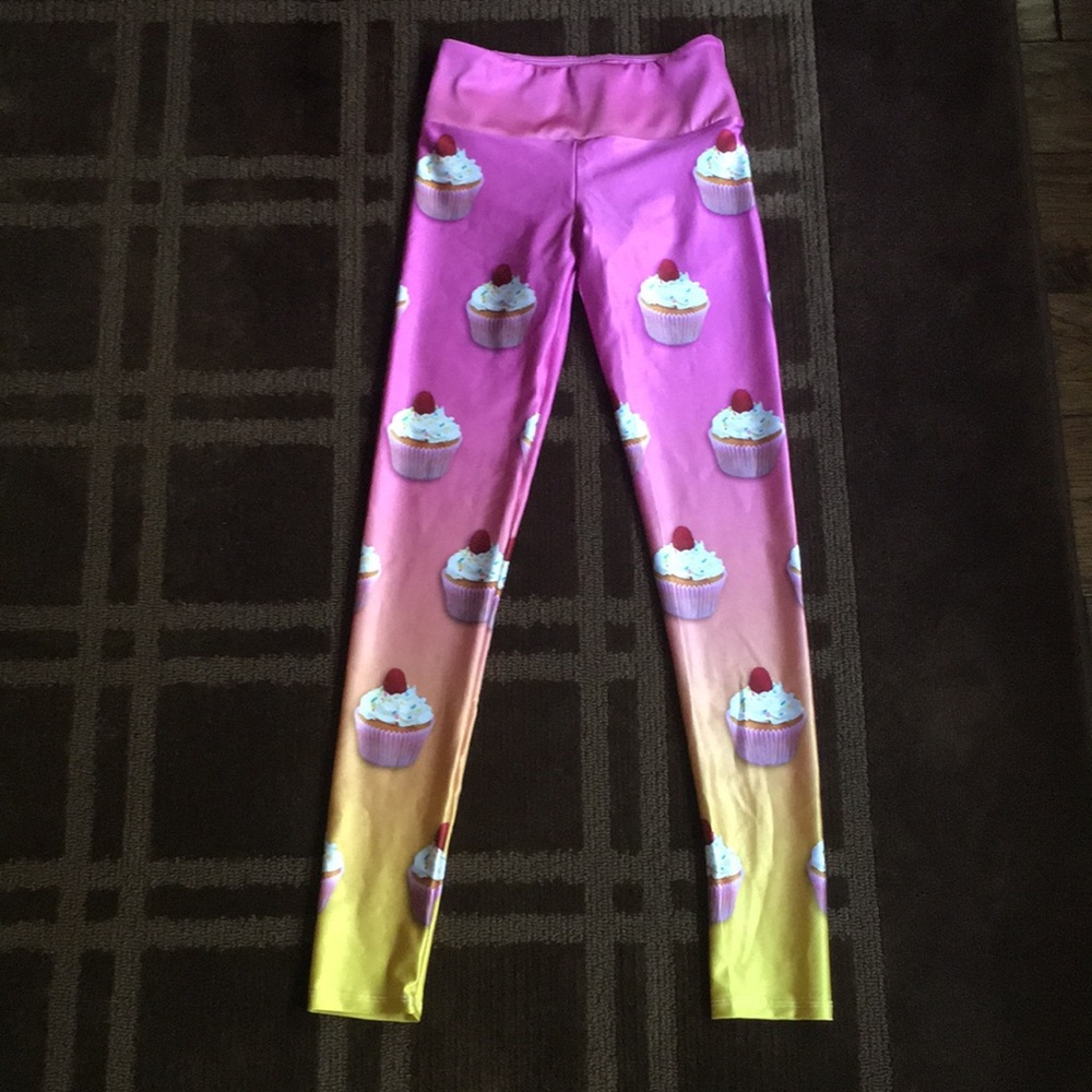 Goldsheep ombré cupcake leggings